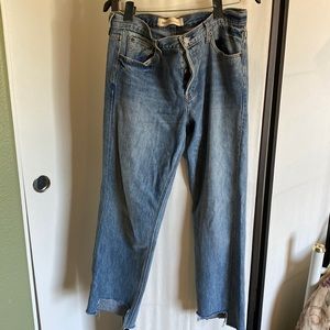 Gap Mid rise vintage straight jeans, size 29T
